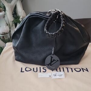 Louis Vuitton Black Travel Bag